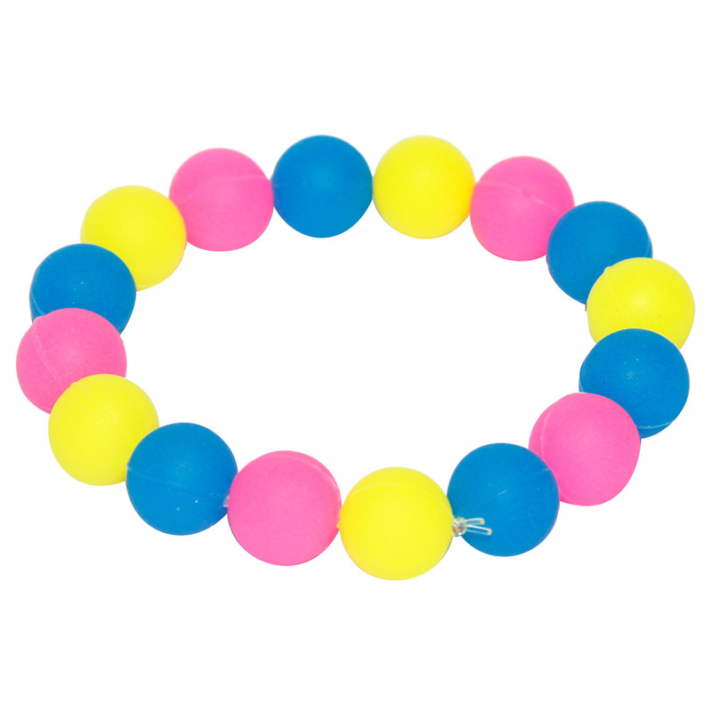 Customized silicone bead bracelet