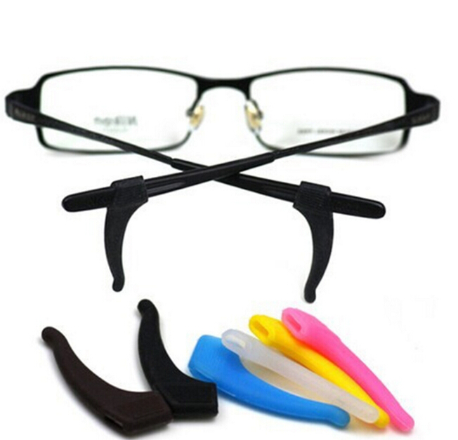 Customized silicone sport glasses ear hooks protectors
