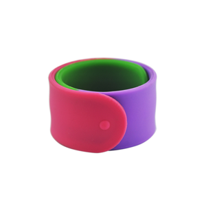 low price Custom silicone slap rubber bracelet design manufacturer