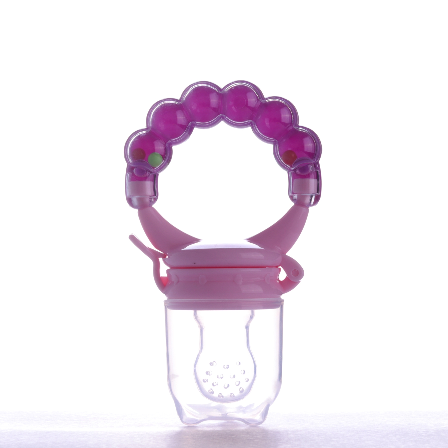 Baby silicone food feeder teething pacifier for teething relief
