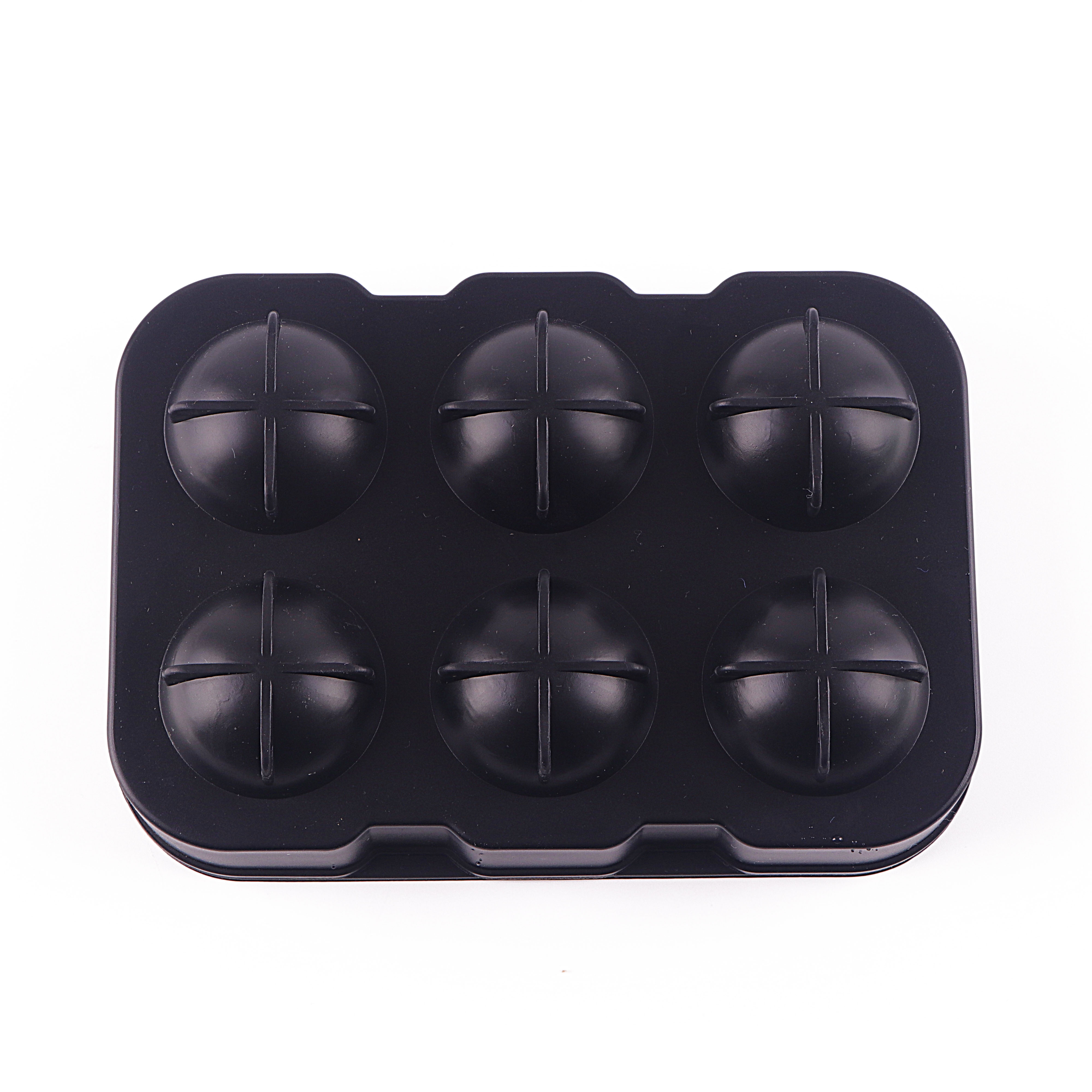 Best Whisky silicone ice ball mold with 6 ball