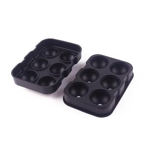 Best Whisky Silicone Ice Ball Mold With 6 Ball