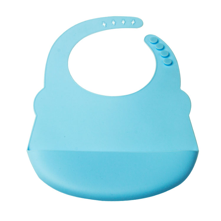 OEM silicone bibs for permanent use for baby feeding