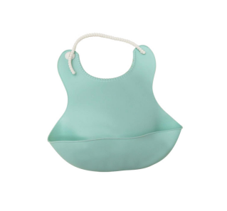 Wholesale comfortable soft silicone bibs for grease proofing
