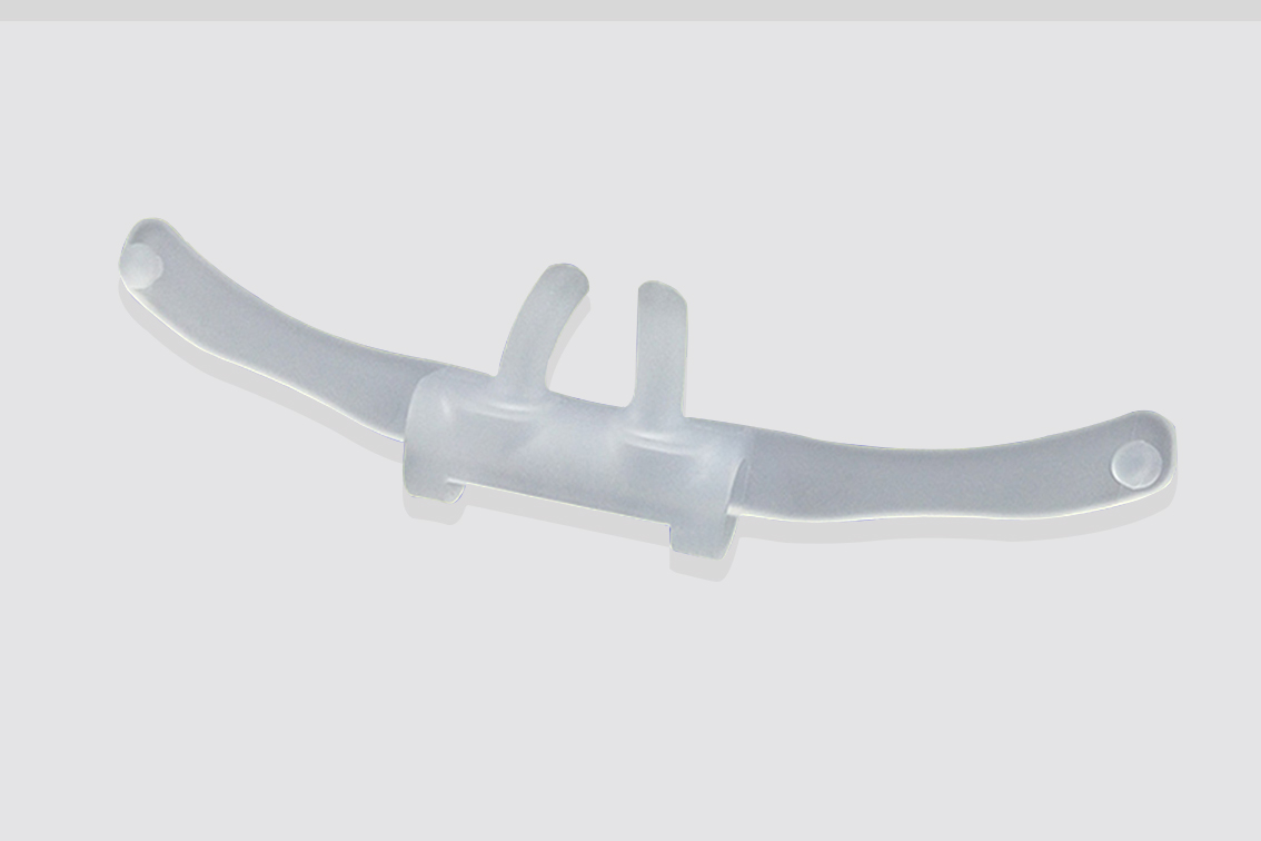 silicone nasal oxygen tube Y tube