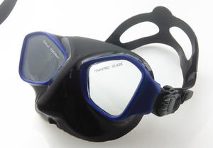 Soft silicone FDA underwater breathing swimming diving goggles 
