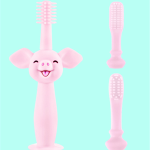 High Quality FDA Food Grad Baby Tooth Training Silicone Toothbrush