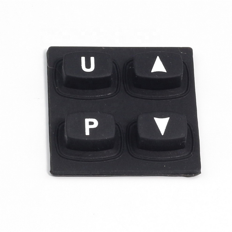 high quality wholesale manufacturer customized silicone rubber parts conductive rubber keypad buttons