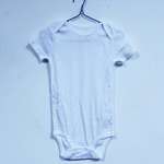 White and comfortable baby romper