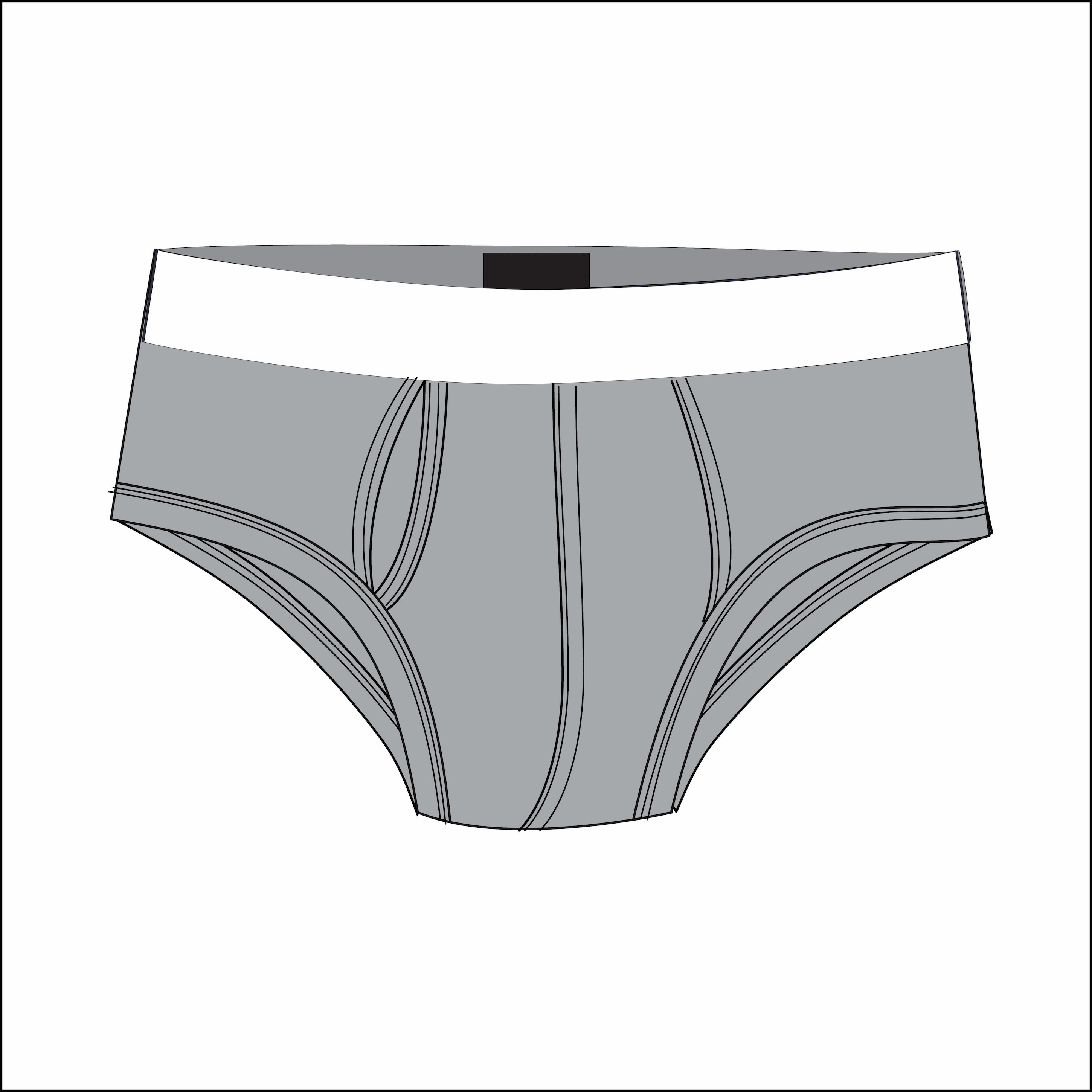 Custom make men's brief underwear