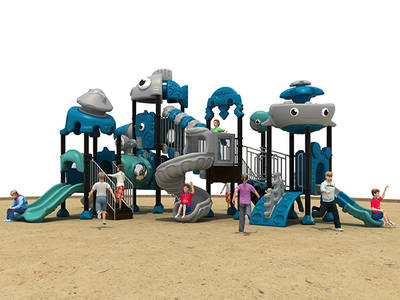 Sea theme Amusement Park Playground Equipment HS18101W-O
