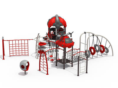 Outdoor Plastic Playground for Kids 