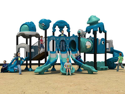 2019 Ocean Theme Outdoor Play Equipment for Hotel HS18107W-O  