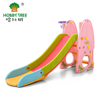 Plastic strong safe classic indoor kids plastic slide for family use