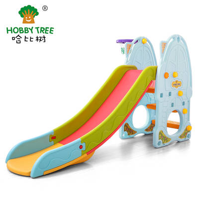 Plastic strong safe classic indoor kids plastic slide for family use