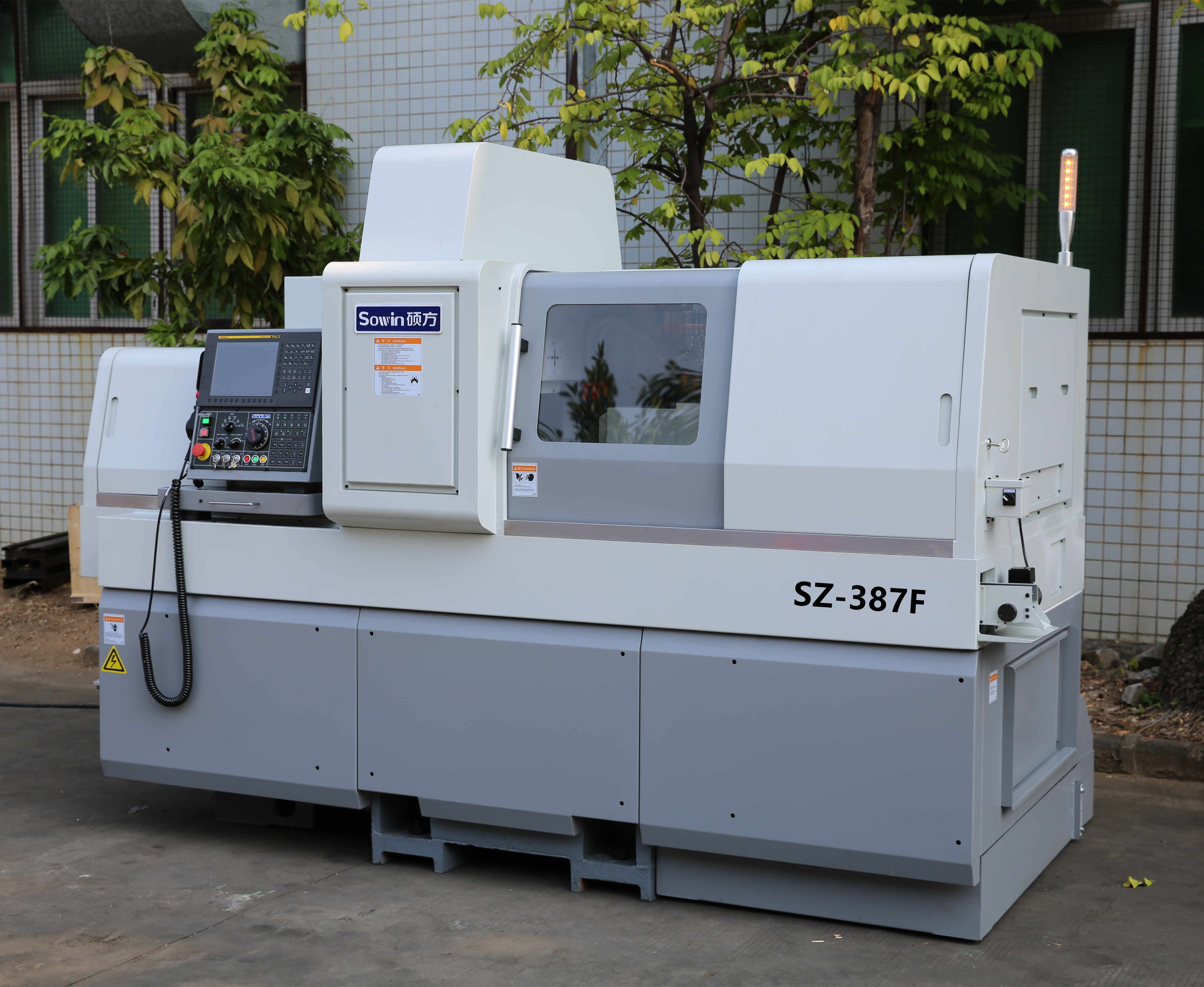 CNC SWISS TYPE  AUTOMATIC LATHE SZ-387F with B axis