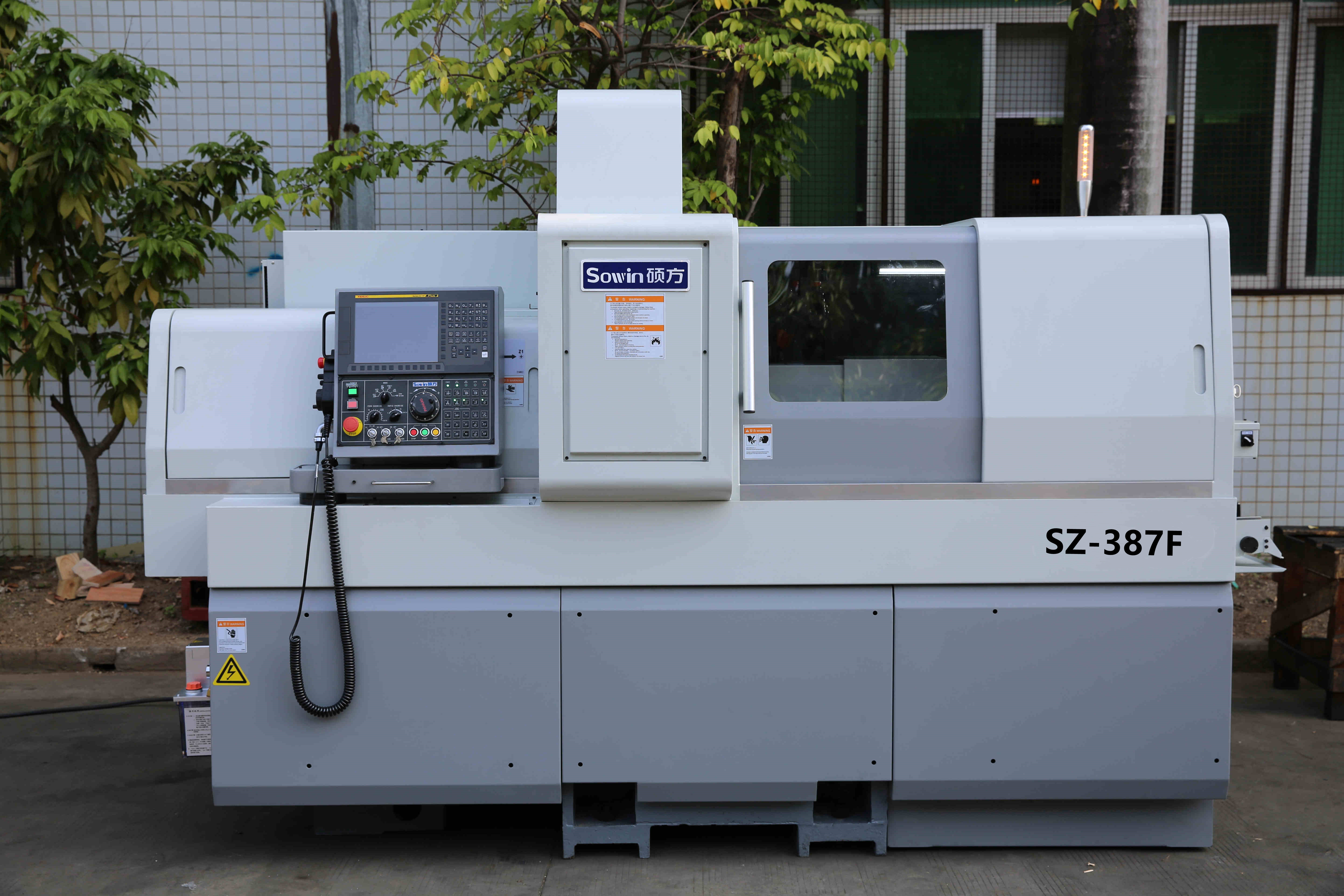 CNC SWISS TYPE  AUTOMATIC LATHE SZ-387F with B axis