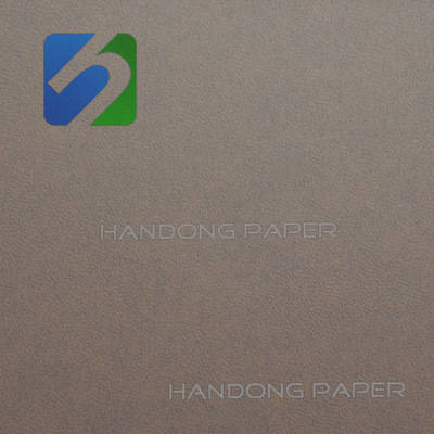 Shallow gray Napa pattern leather paper
