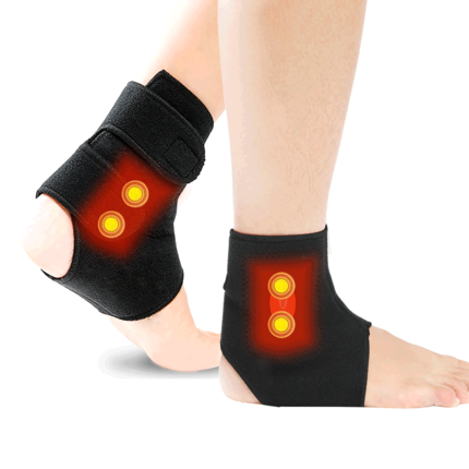 Ankle heating pad provides warmth and comfort to your feet.