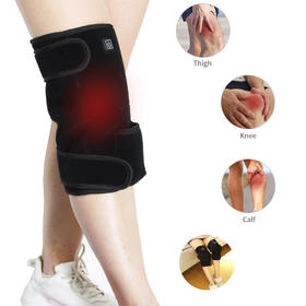 Far Infrared Electric Battery Powered Heating Knee Heating Pad for Leg Pain Relief