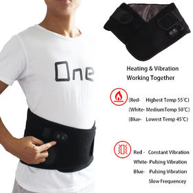Neoprene Material Temperature Controlled Electric Heating Pads for Back Pain