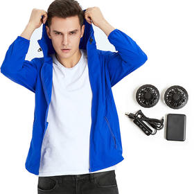 Fashion Model Battery 5V USB Cooling Air Conditioned Jacket in Summer 