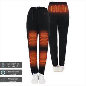 heated pants | 2021 Black Rapid USB Heating Fashion Sweatpants