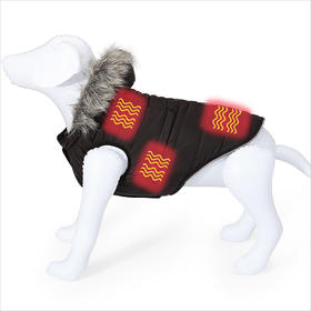 Winter Heated dog coat with 3 temperature control
