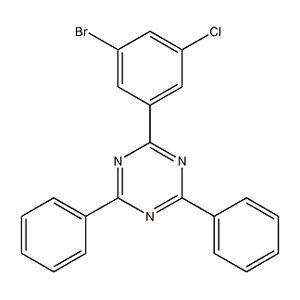 2-(3-溴-5-氯苯基)-4,6-二苯基-1,3,5三嗪-1073062-42-6