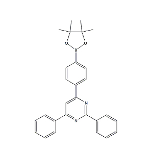 2,4-diphenyl-6-[4-(4,4,5,5-tetramethyl-1,3,2-dioxaborolan-2-yl)phenyl]-Pyrimidine-1536209-84-3