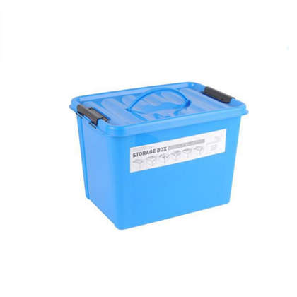 plastic compartment storage box with lid