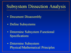 Subsystem Dissection