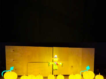 LED彩灯-守护南瓜地的稻草人