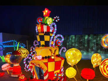LED彩灯-童话世界里的糖果屋