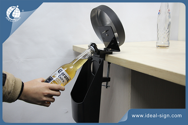 Ideal Sign Bacardi bar mounted bottle opener