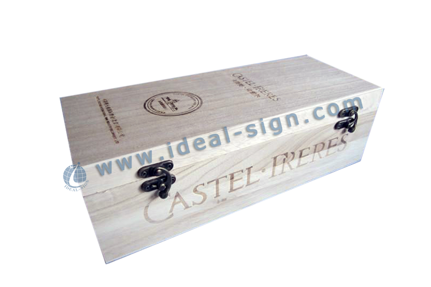 Simple style Wine Wood Gift Box