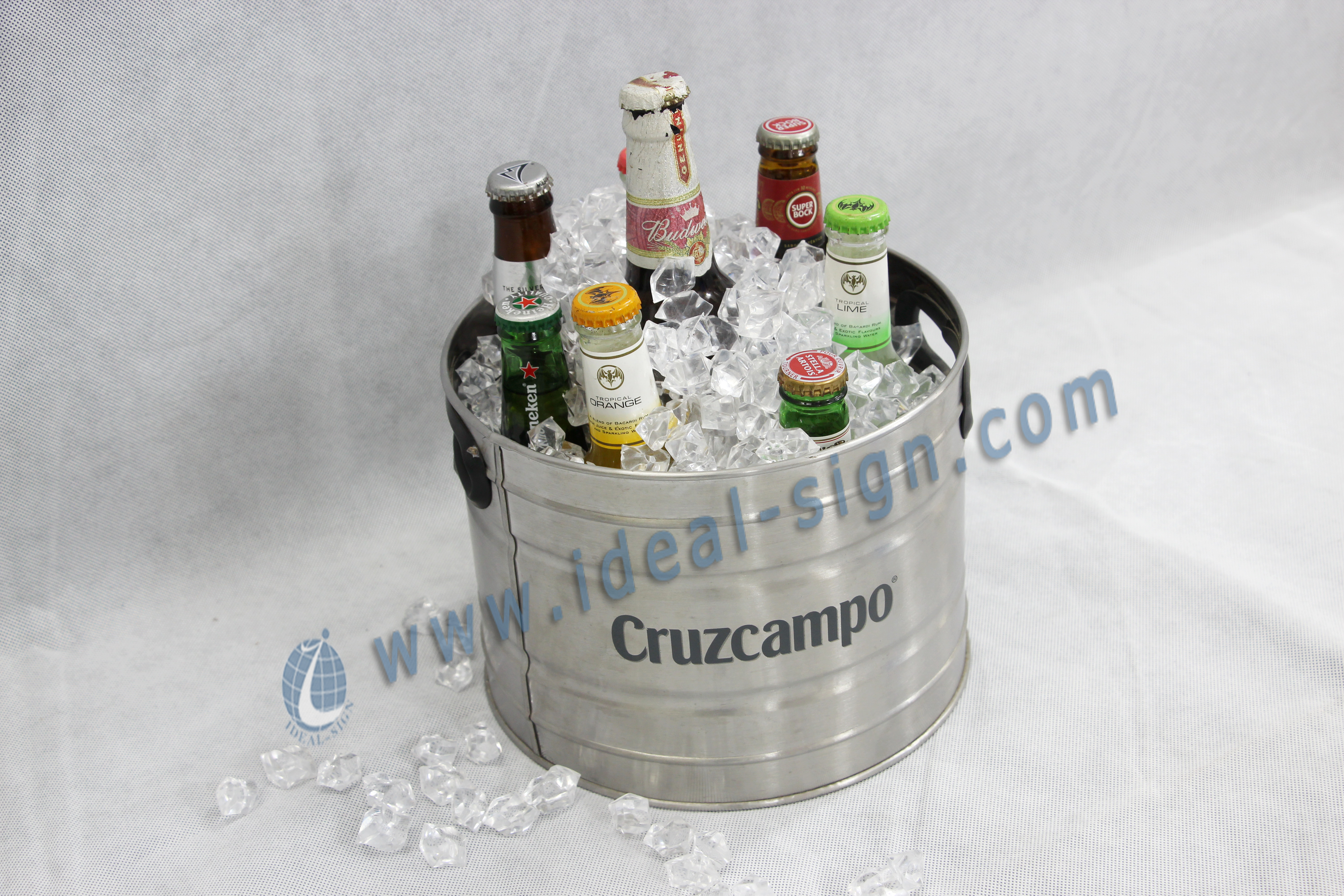 SS ice buckets for parties
