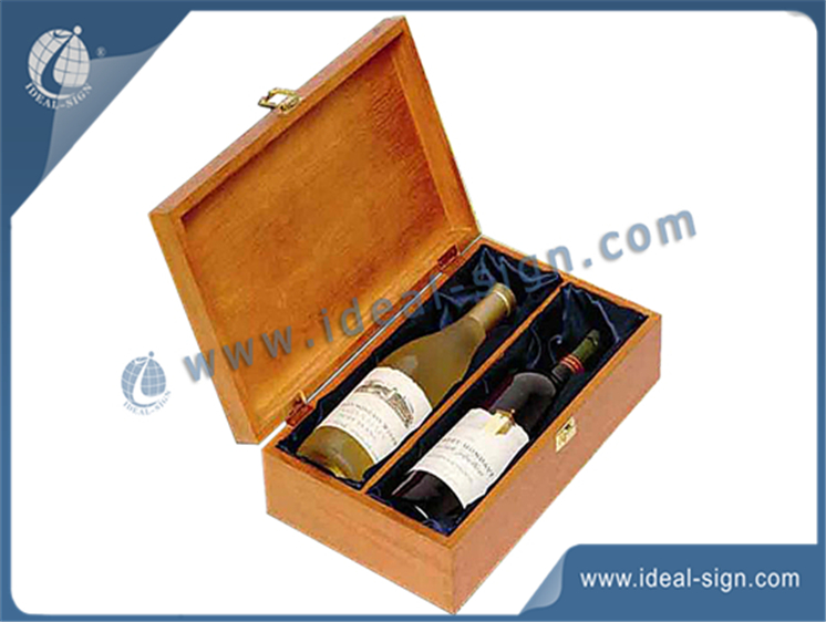 wooden wine bottle boxes
