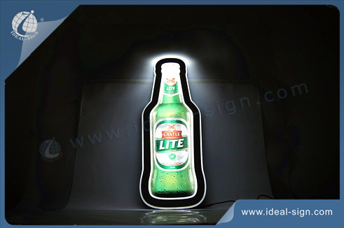 bottle shape light box