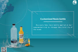 Customized Resin bottle