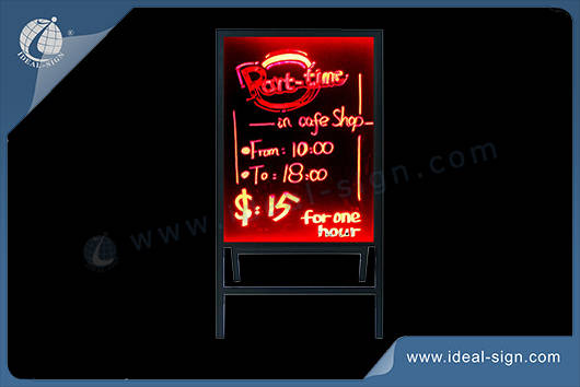 outdoor led writing board