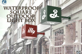 Waterproof Square outdoor light box