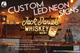 Custom Jack Daniels LED Neon Signs 