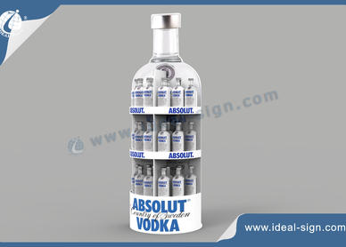 liquor bottle displays