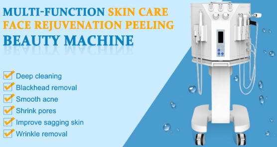 3 in 1 skin deep cleaning Oxygen  small bubble dermabrasion machine features
