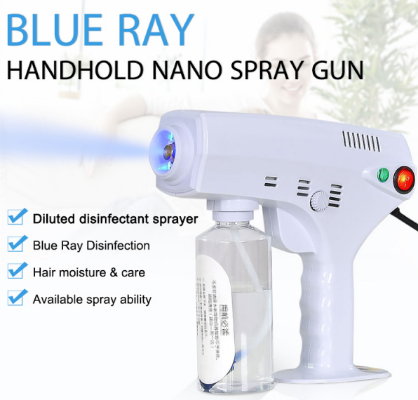Blue Ray Nano Disinfectant Spray Gun features