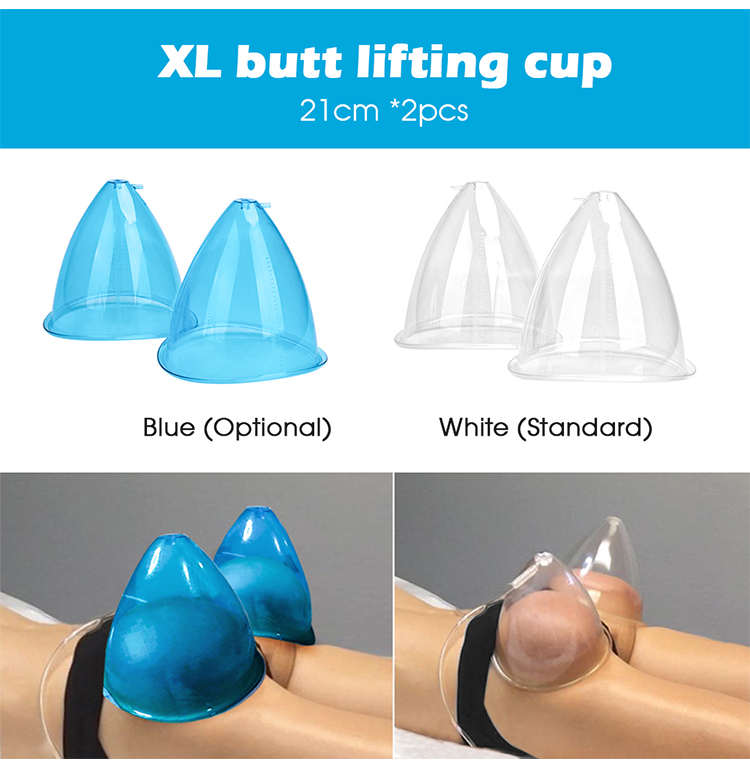 21cm XL-Size Cup Vacuum Breast Enlargement Buttock Lift Body Scuplt Machine - Principle