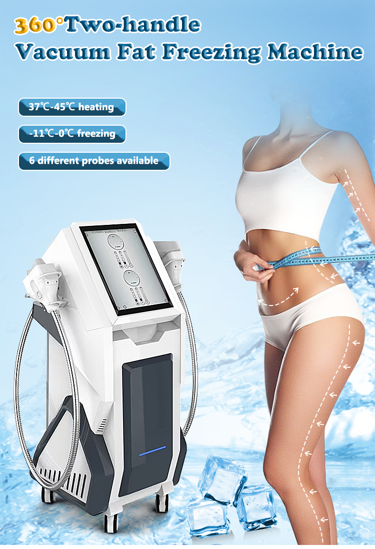 Cryolipolysis Fat Freezing Vacuum 360° Double Handles Body Slimming Machine - Main