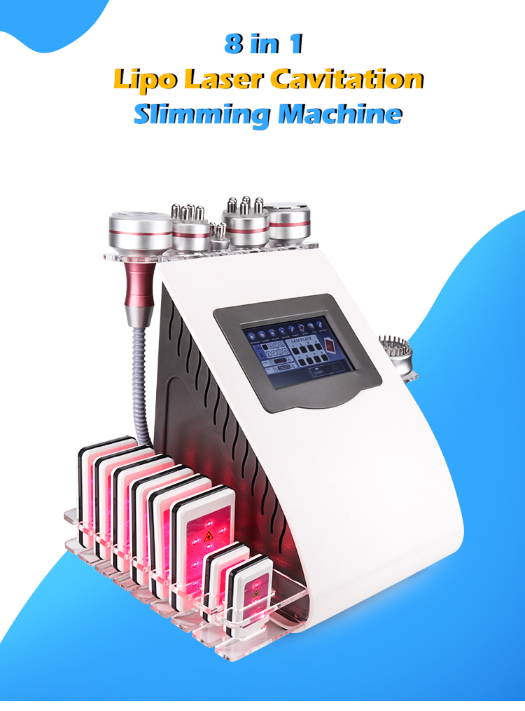 40K Cavitation Vacuum RF Lipo Laser Multifunctional Slimming Machine - Main
