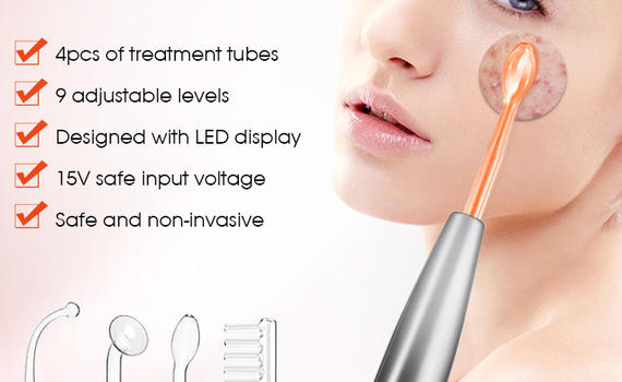 What is a high frequency facial machine?
